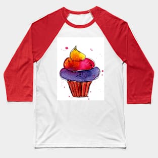 Cupcake Baseball T-Shirt